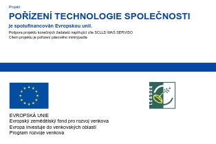 Projekt POŘÍZENÍ TECHNOLOGIE SPOLEČNOSTI je spolufinancován Evropskou unií